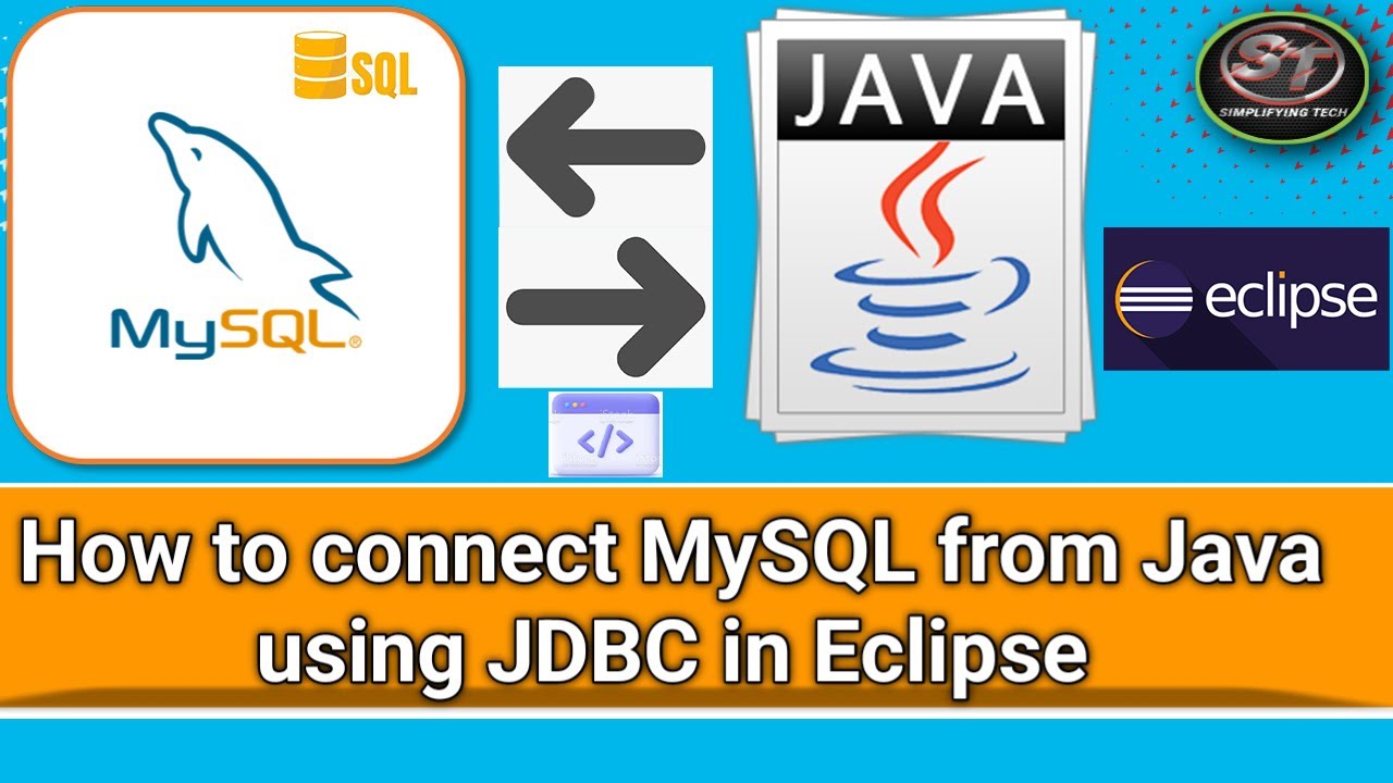 Как подключить базу данных MySQL из Java с помощью JDBC и Eclipse.