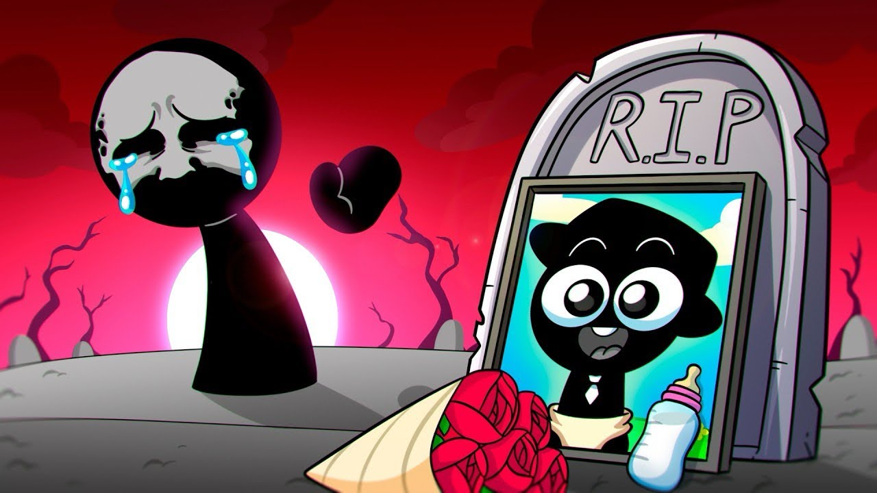 Baby black...R.I.P | Incredibox sprunki animation