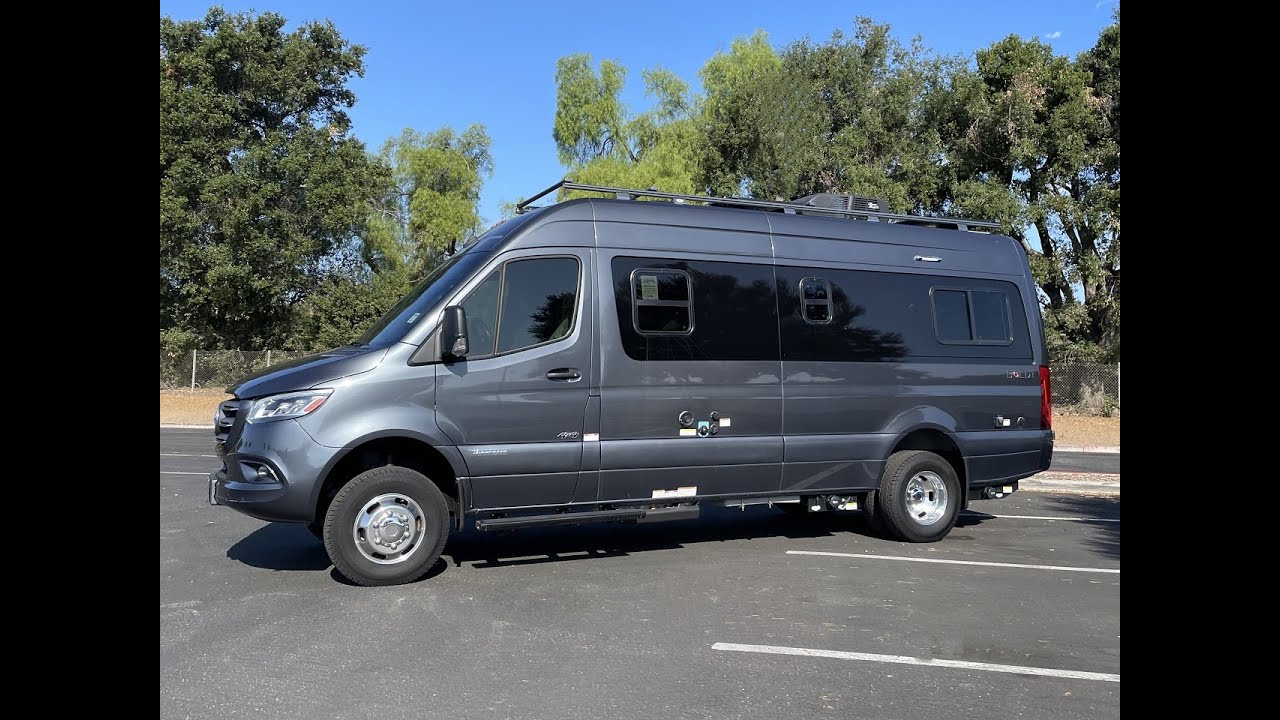 2022 Winnebago Boldt 70BL 4X4 Volta Lithium System Mercedes Turbo Diesel 10K Miles 480p