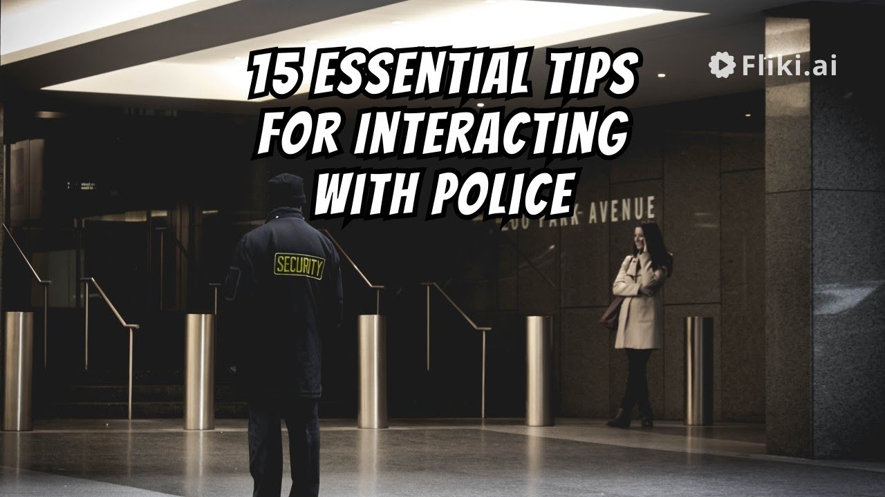 15 MUST-KNOW Police Interaction Tips!