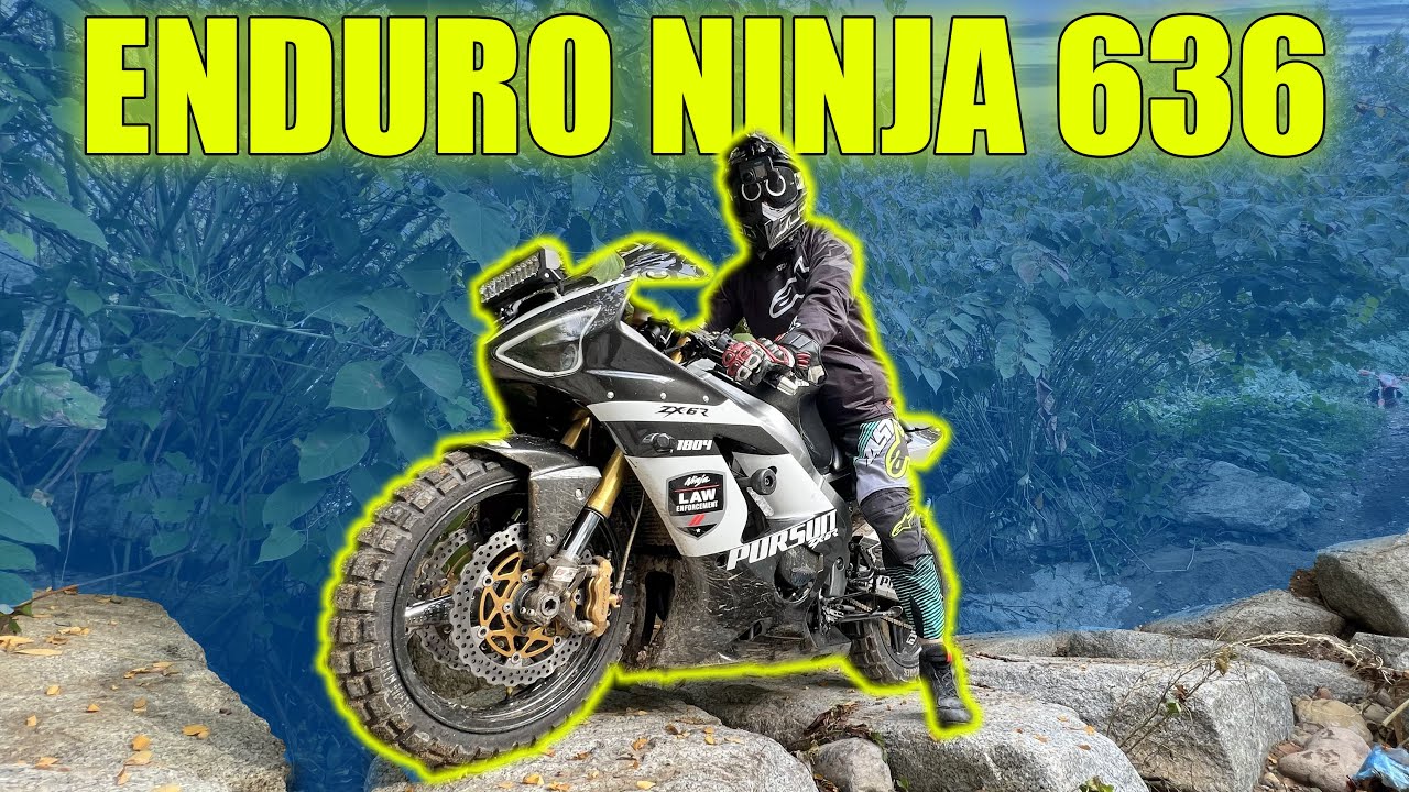 ENDURO CON UNA SPORTIVA | NINJA ZX-6R