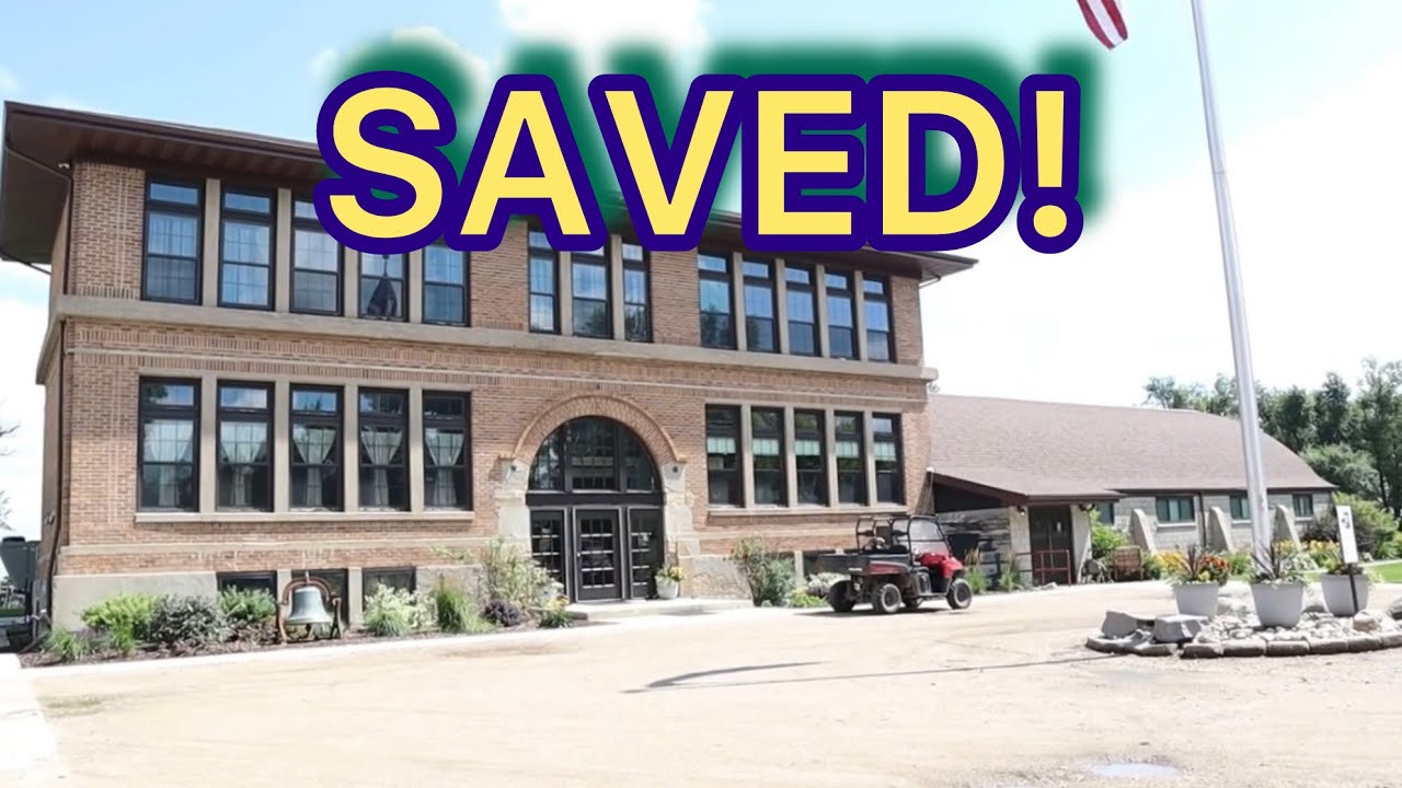 Abandoned School in Nome, North Dakota - SAVED!