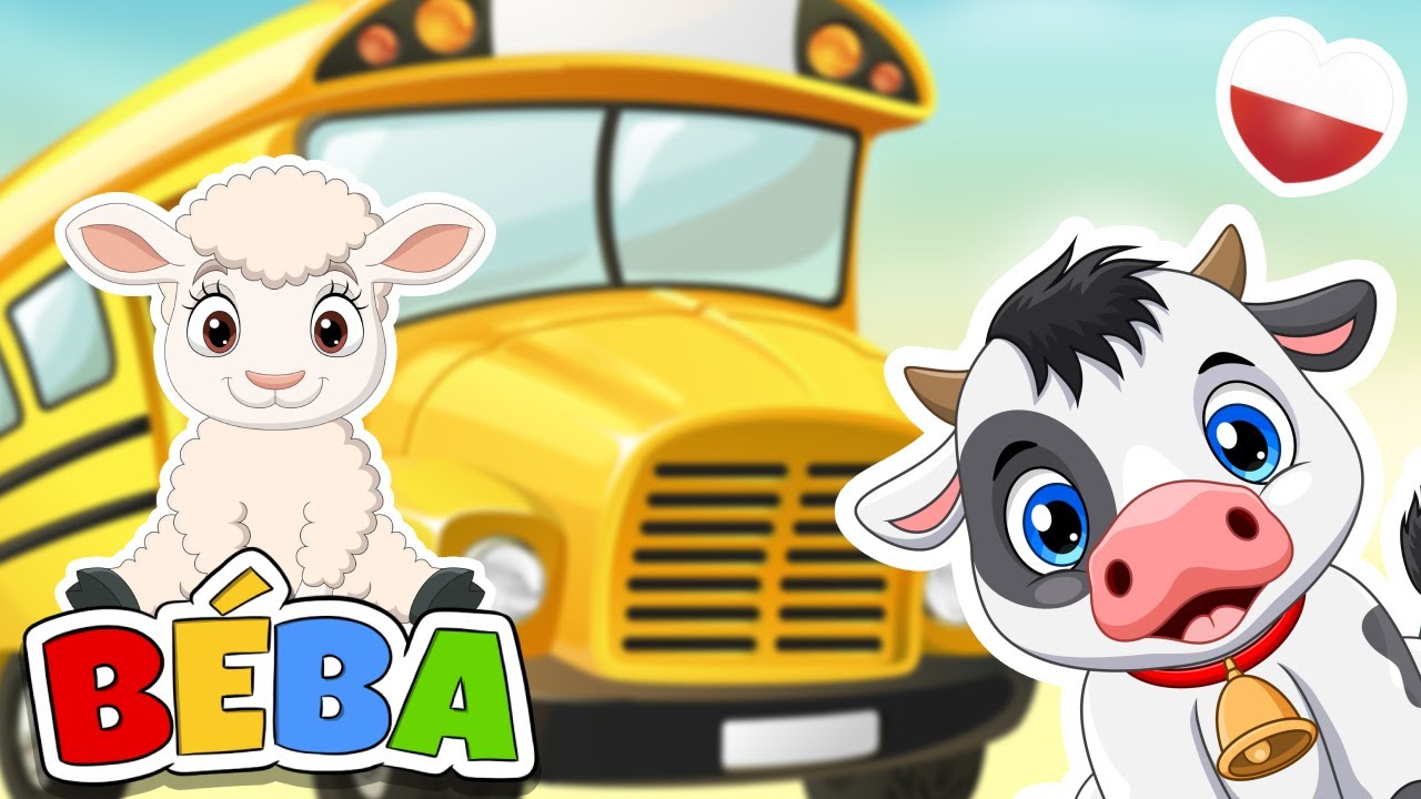 Koła autobusu | Piosenki dla dzieci | B&Eacute;BA