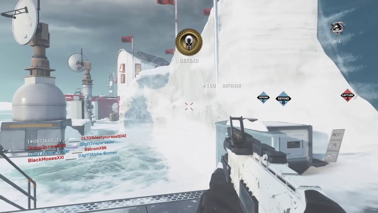INFINITE WARFARE Howitzer Longshots (Awesome Luck Shots)