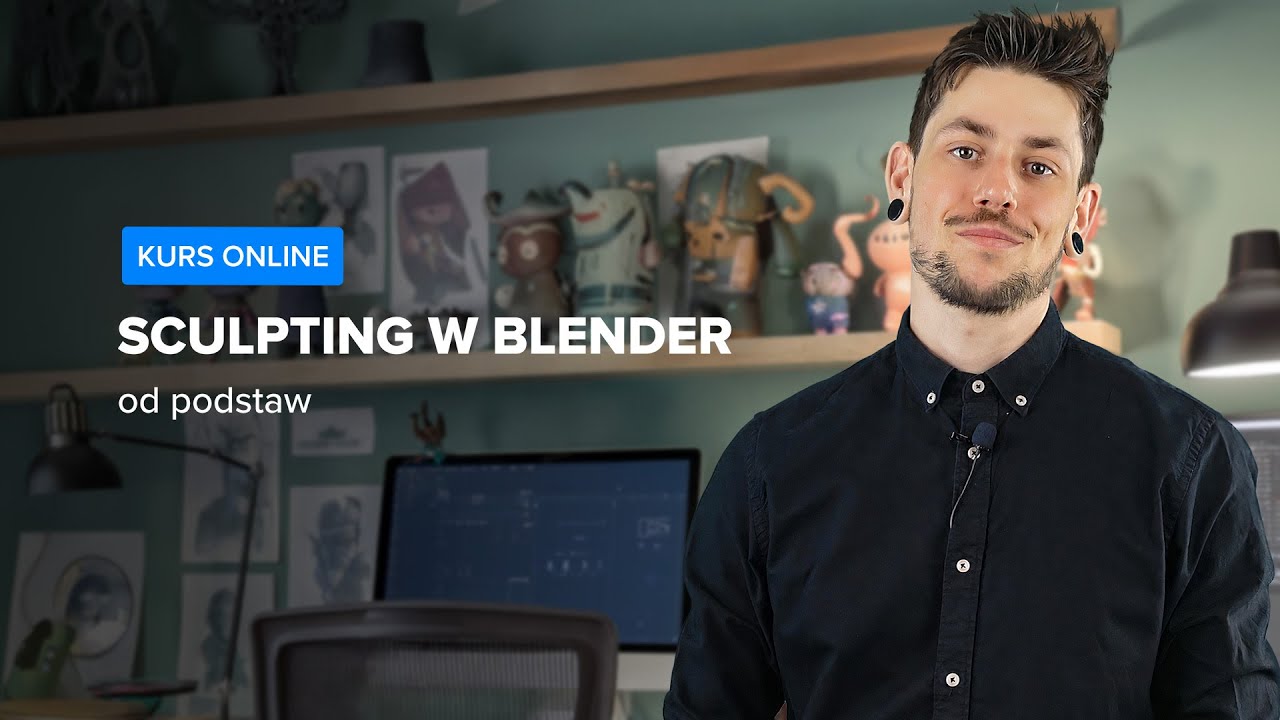 Kurs Sculptingu w Blender od podstaw | Wstęp do kursu | ▶strefakursow.pl◀