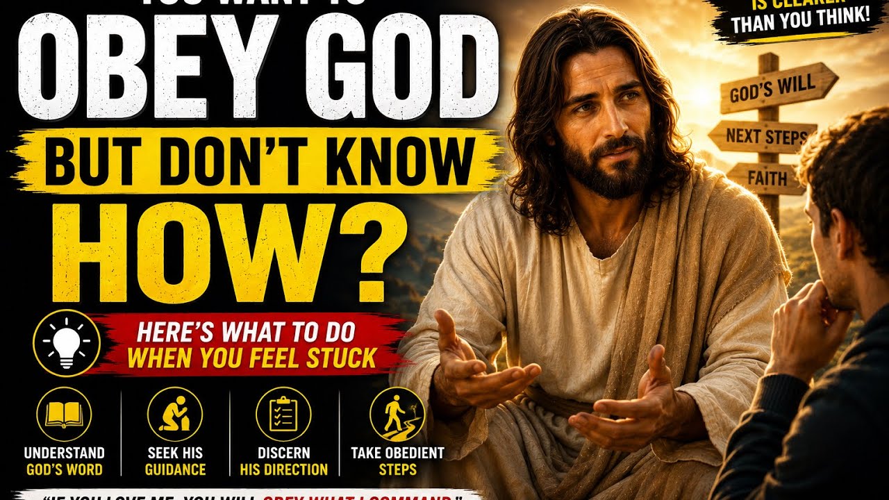 I want to Obey God, But Don't Know How?