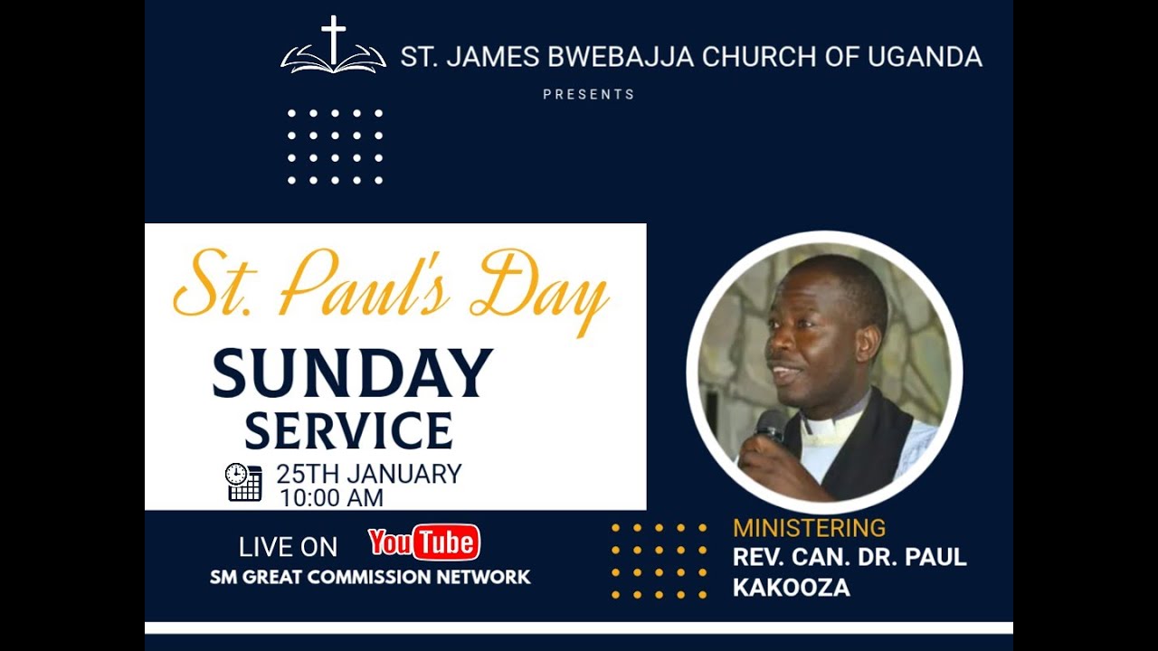 OKUSINZA MU LUGANDA KU ST. JAMES BWEBAJJA CHURCH OF UGANDA || 25-01-2026