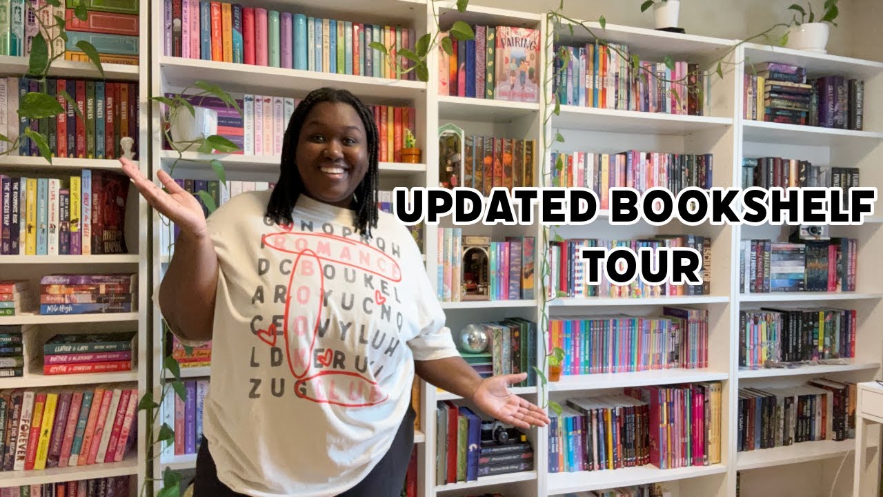 updated bookshelf tour 📚