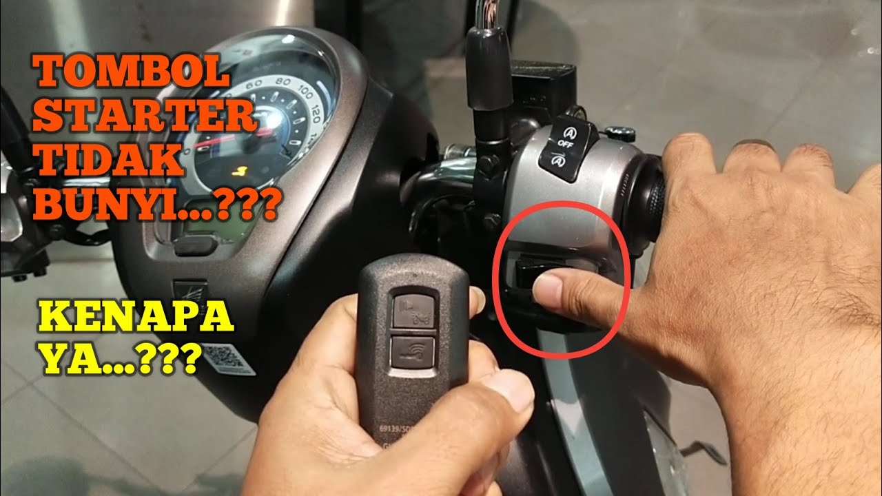 PENYEBAB REMOT SCOOPY 2021 TIDAK BUNYI | TOMBOL STARTER TIDAK BUNYI