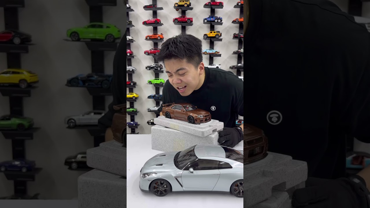 Unboxing Nissan Skyline GT-R ( R34) Customized - Metalic Bronze With 799 units Limited Edition