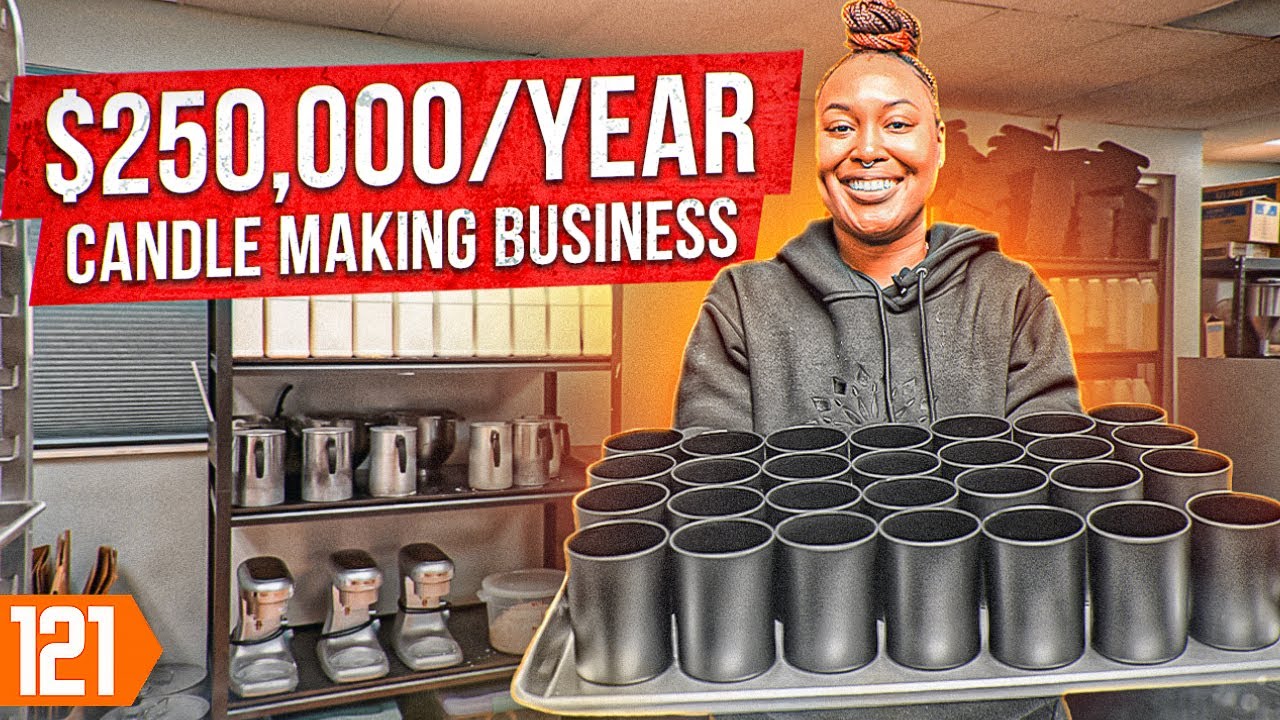 A Day In the Life of a Candle Business Owner