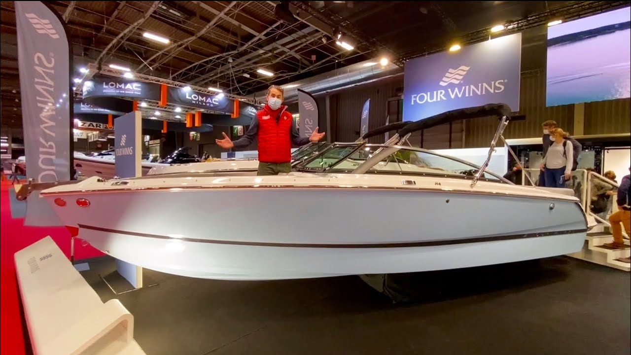 Nautic de Paris 2021 : la visite Moteur Boat du nouveau Four Winns H4