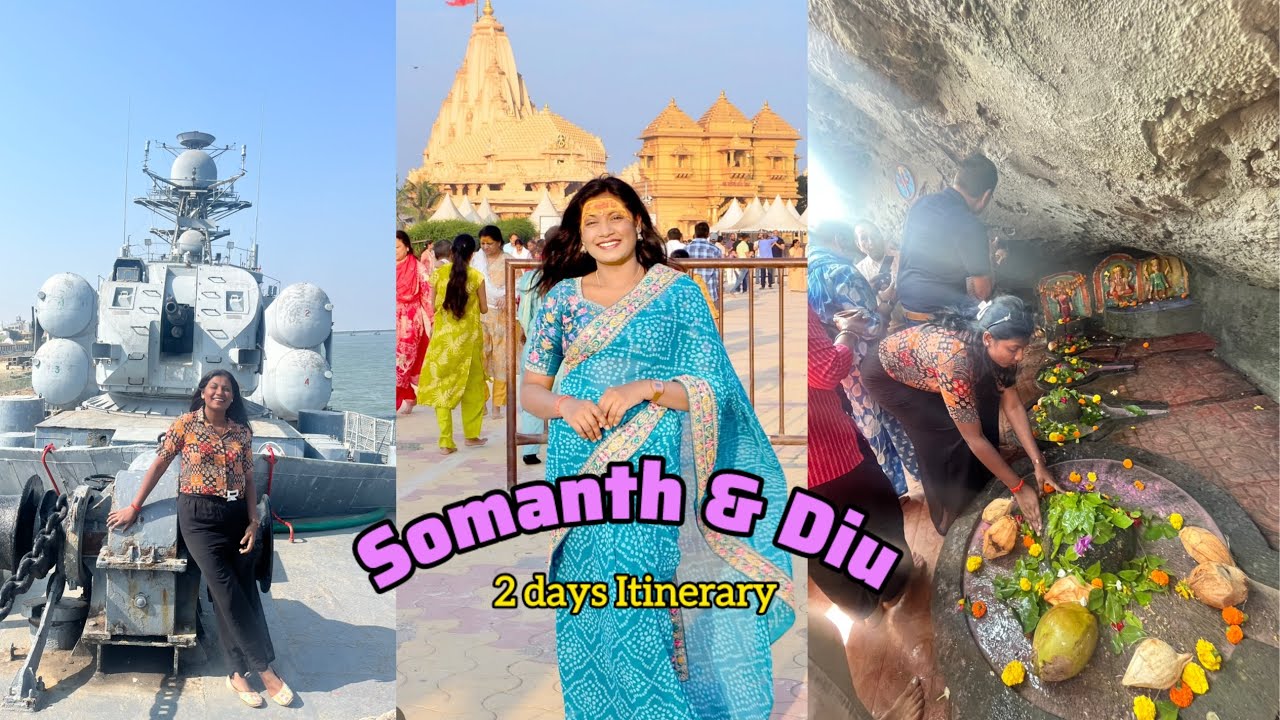 Somanth & Diu 2 Days Itinerary | Top Tourist Places & Temples to Visit | Complete travel guide