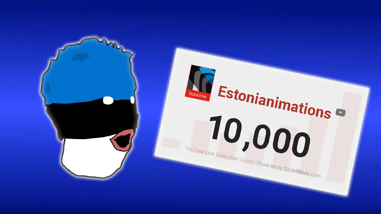Estoniaball's Road To 10,000 Subscribers