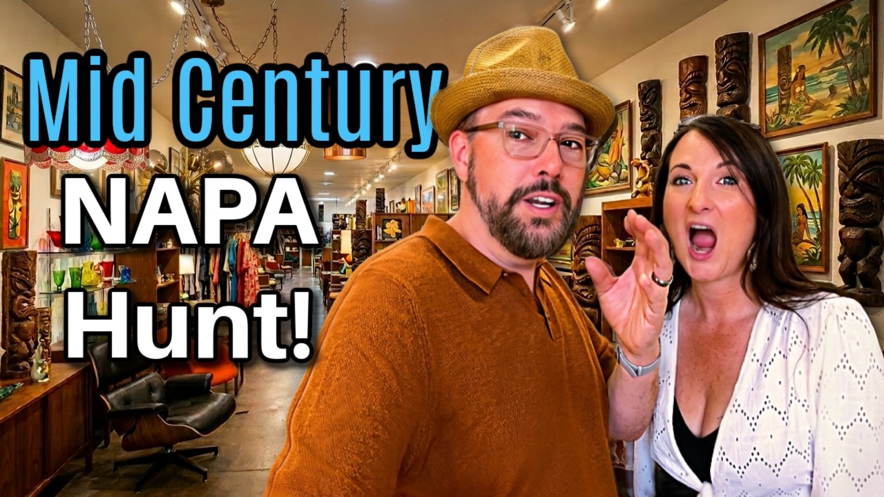 Mid Century Treasure: Sebastopol & Napa Valley! Vintage Antiques