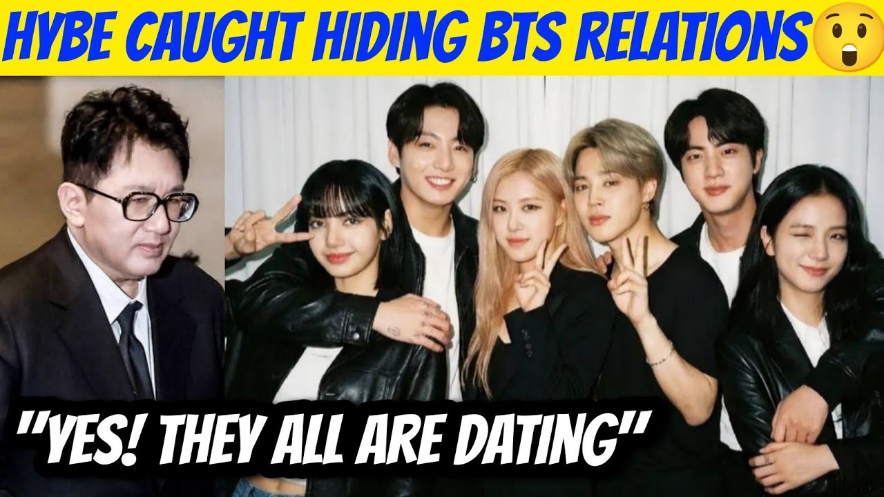 Hybe Caught Hiding BTS Relationships 😲 Yes OT-7 is Dating 😍 V JK Jimin RM JHope Jin Dating Confirm 