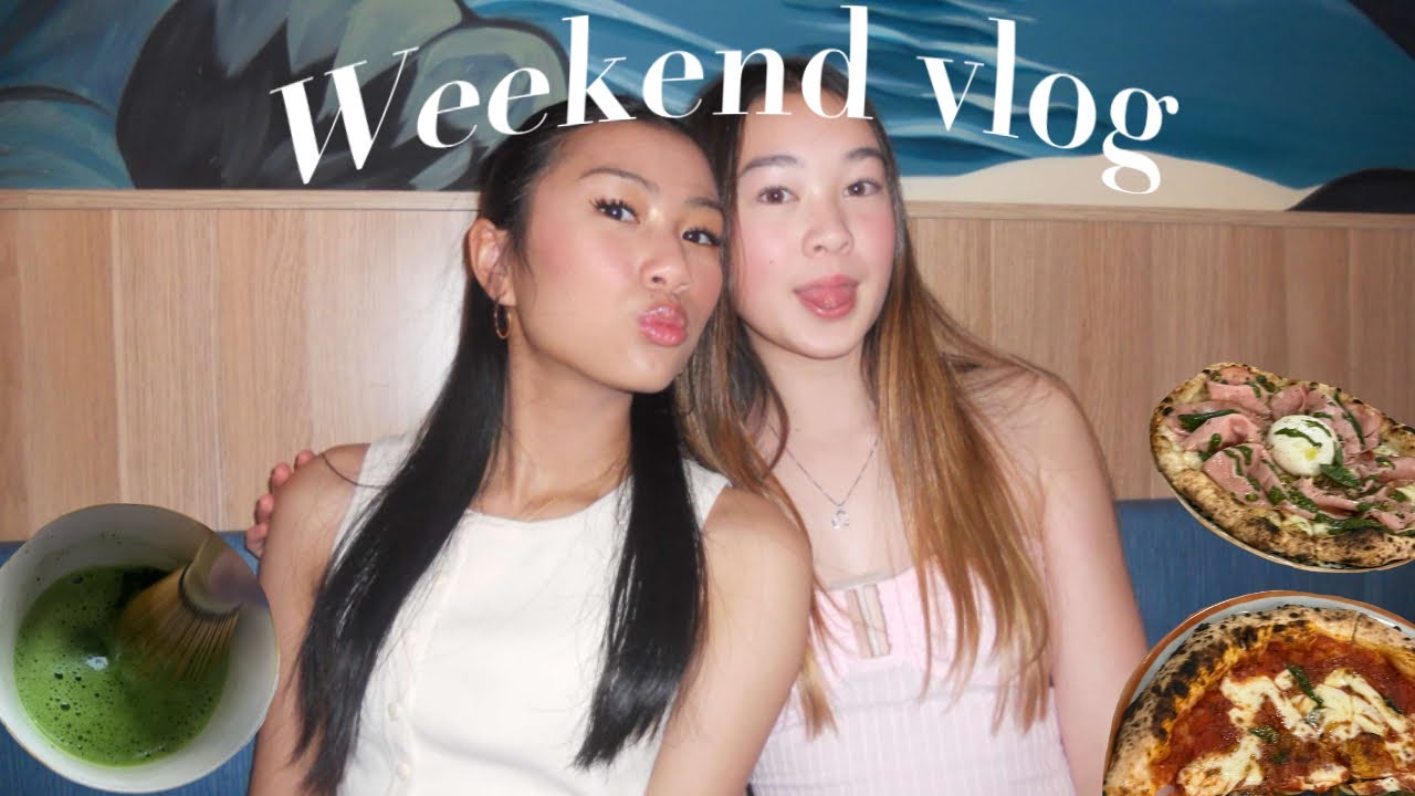 Weekend In My Life (friends, dinner, matcha,)