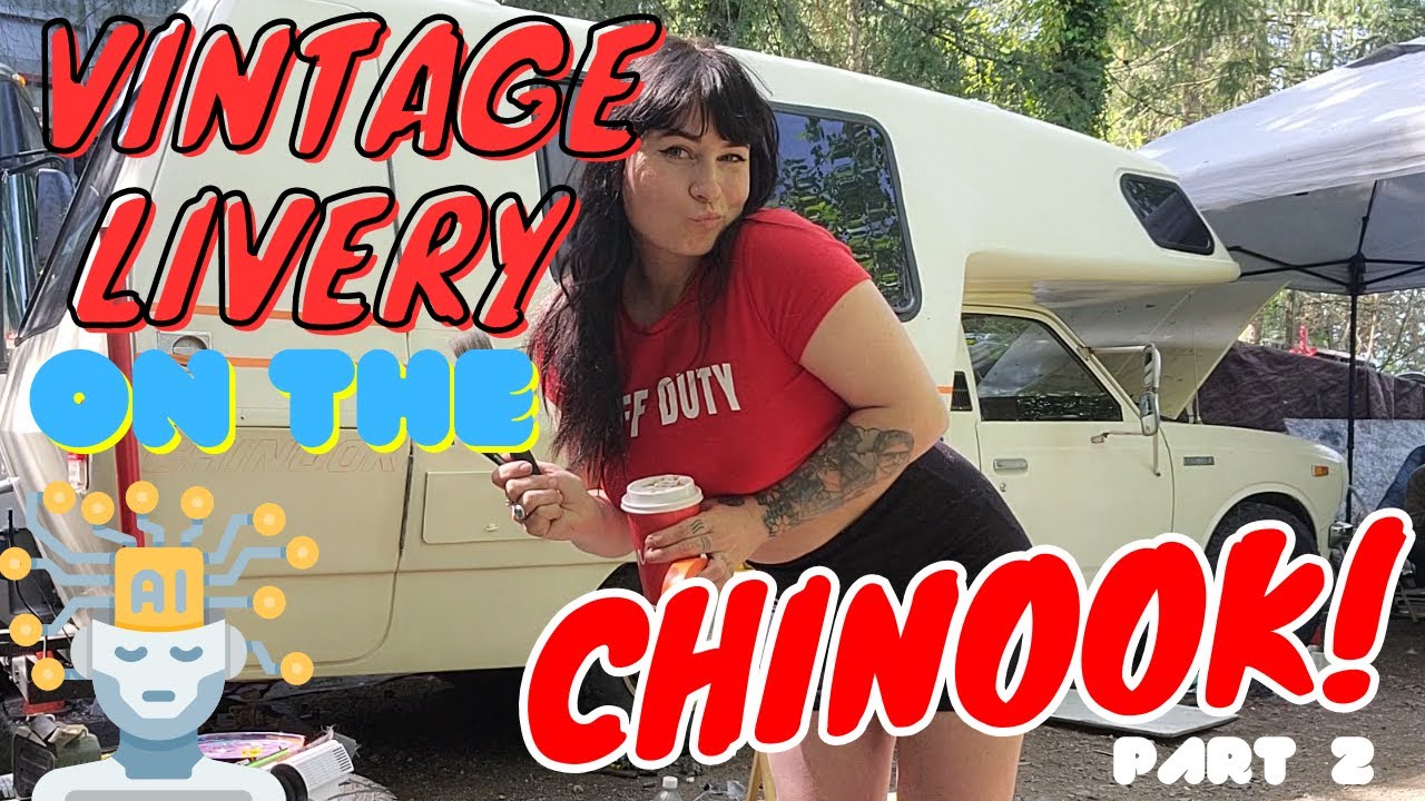 Part2 / Creating a vintage design for a 1970s Toyota Chinook Camper