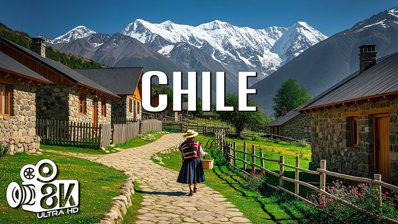 CHILE INCREÍBLE | Fuego, Hielo y Paisajes Extremos del Fin del Mundo | Documental 8K