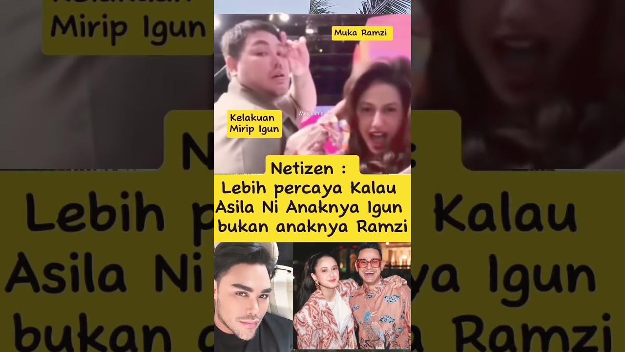 Kocak! Netizen Bilang Asila Lebih Cocok Jadi Anak Ivan Gunawan! #asilamaisa #ivangunawan #kocak