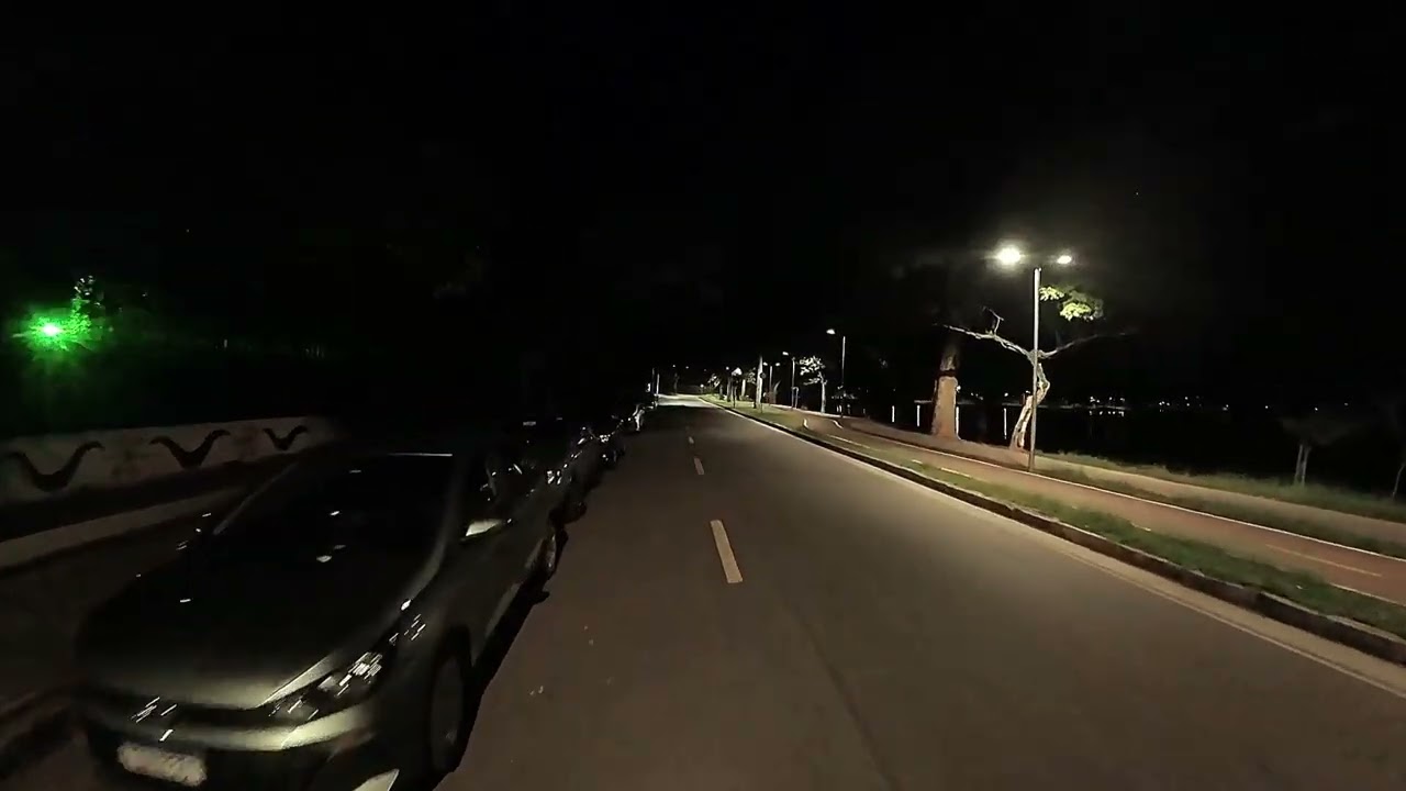 Silent Drift over Pampulha | DJI Avata Oberon Night Flight
