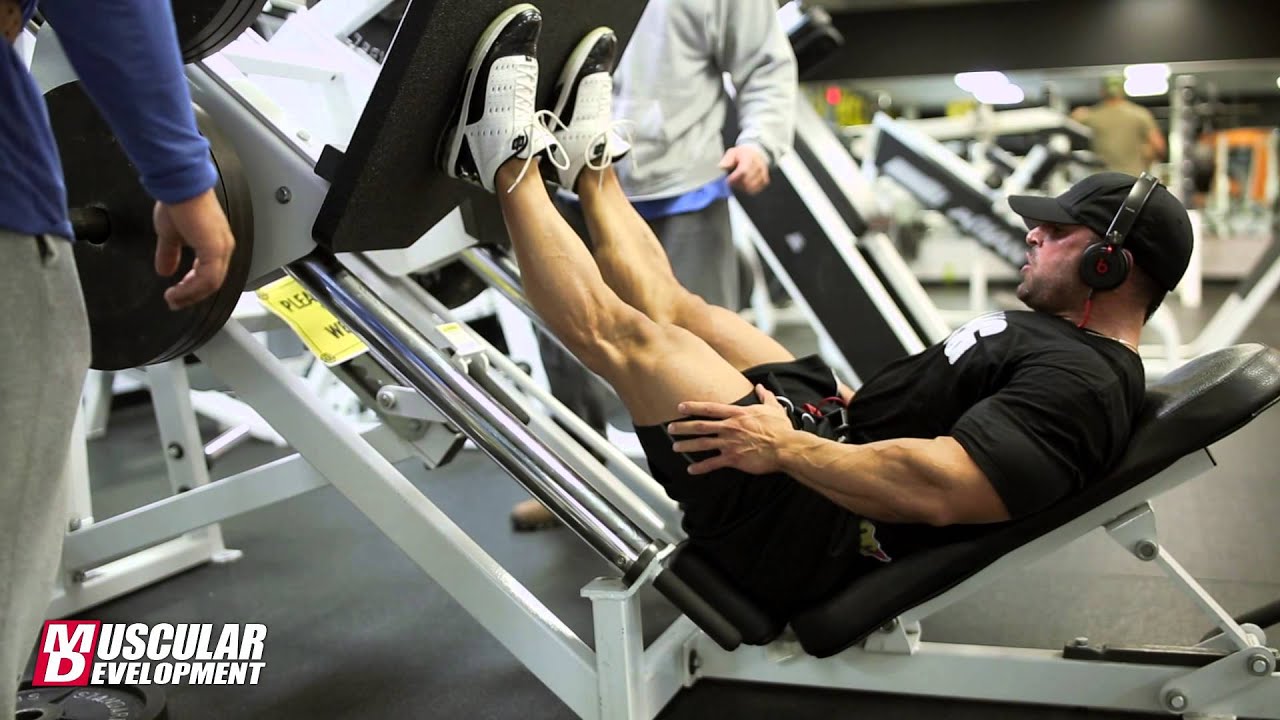 IFBB Pro Guy Cisternino Trains Legs 5 Weeks Out from the 2013 Mr Olympia
