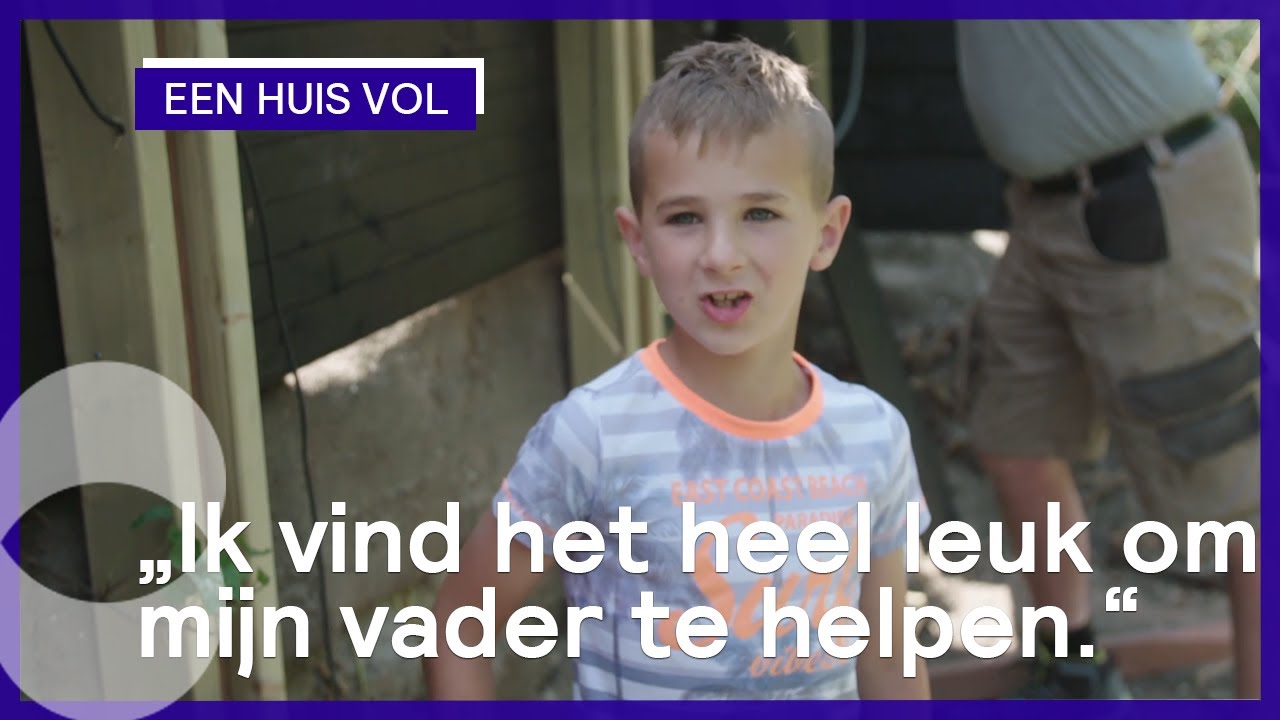 Vader Johan krijgt hulp van een handige Harrie | Een huis vol