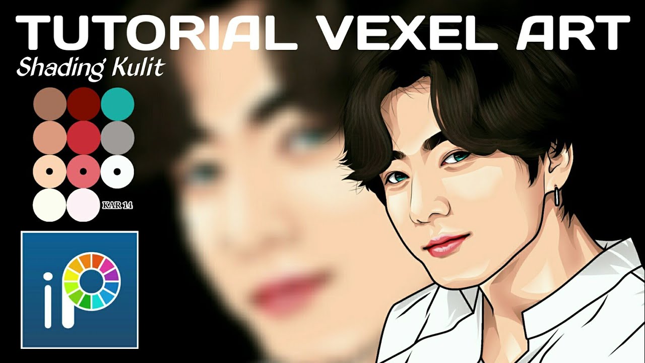 Tutorial Shading Kulit Vexel (Vector Pixel) Art Di Ibis Paint X