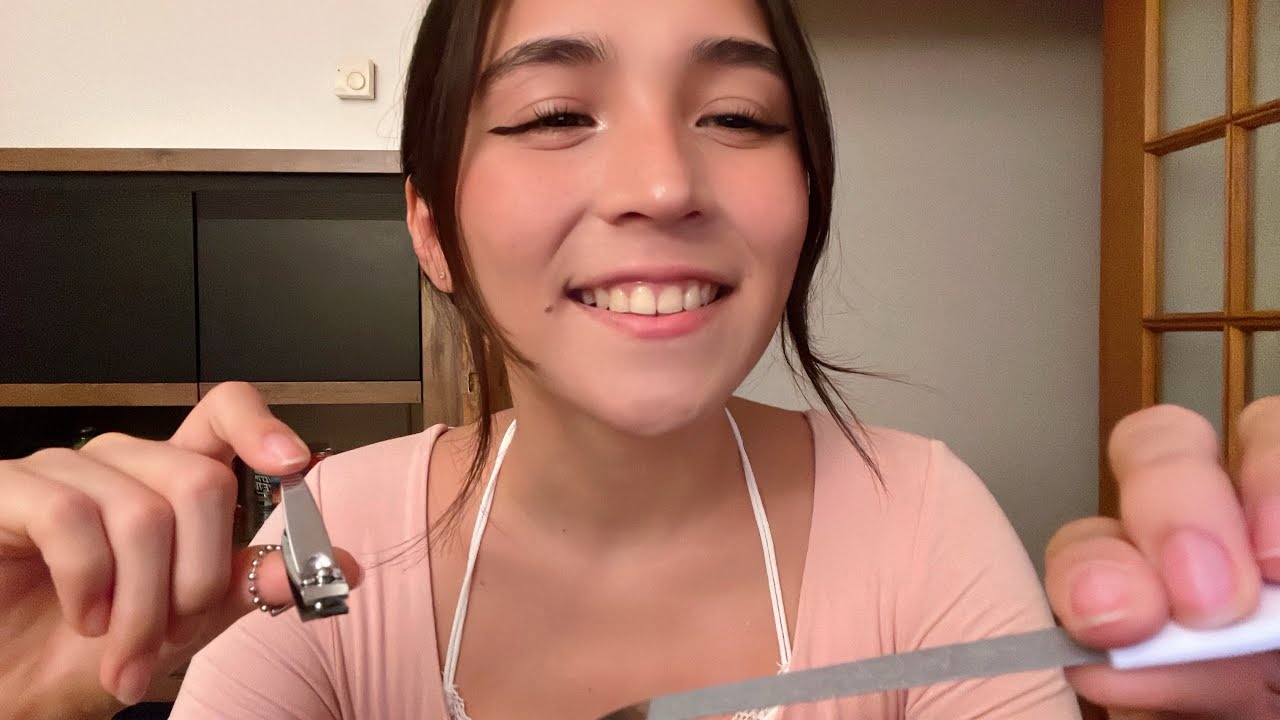 ASMR manicura 💅| déjame cuidar de tus uñas ✨
