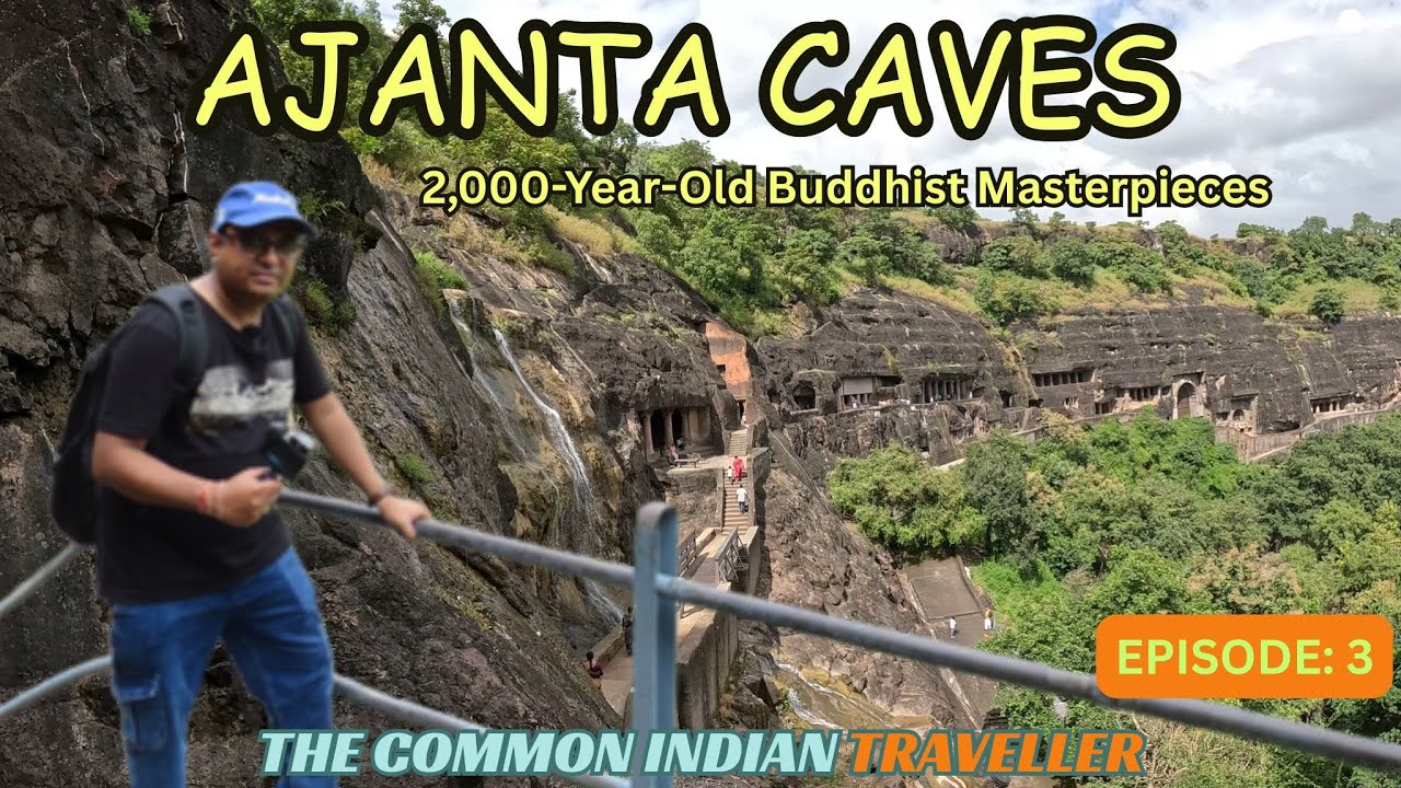 Ajanta Caves: 2,000-Year-Old Buddhist Masterpieces - UNESCO World Heritage Site #buddhism #heritage