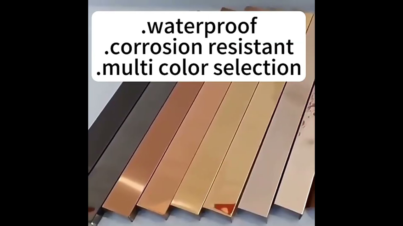 Stainless Steel U Shape Trim