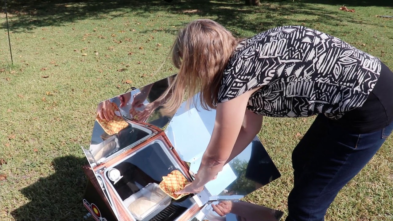 It Works!  Baking Sourdough Bread In A Solar Sun Oven