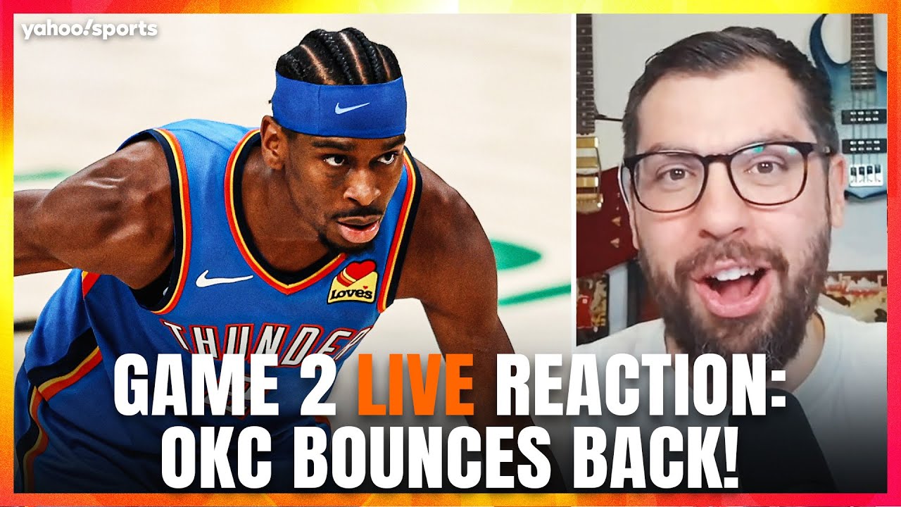 LIVE postgame reaction: OKC punches back! Thunder even NBA Finals at 1-1 | The KOC Show