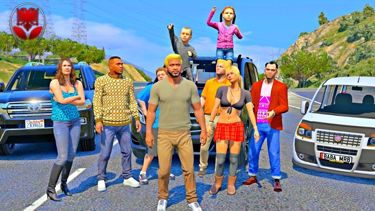 GTA 5 SHQIP - Familja e Çmendurë Shqiptare !! - SHQIPGaming
