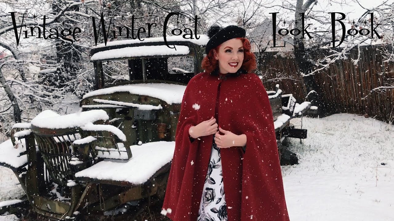 Vintage Winter Coat Lookbook