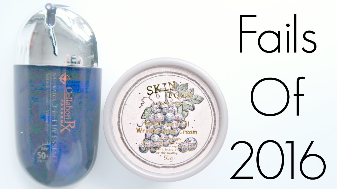 Fail or Holy Grail Review: Fails of 2016