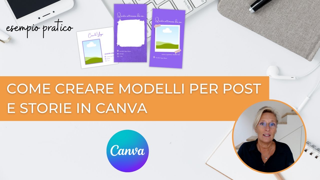 Esempio pratico: Piano editoriale e Modelli in Canva - per creare veloce e in linea con il brand
