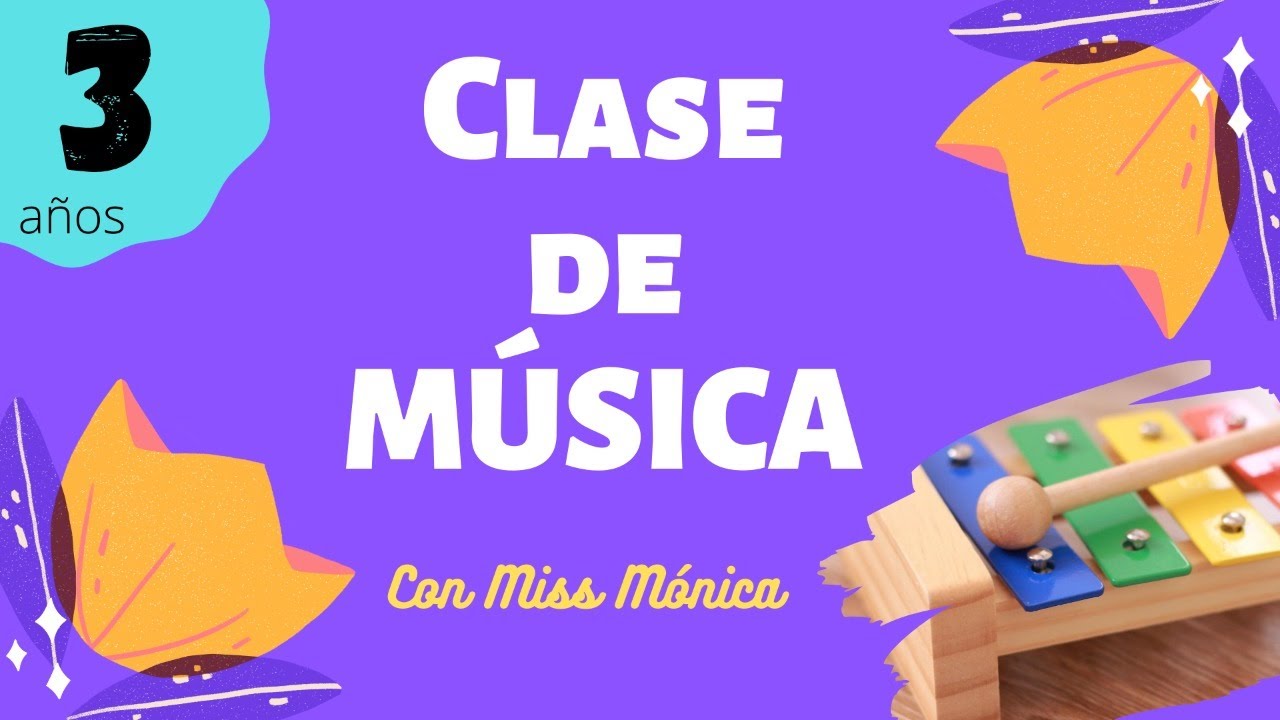 Clase de Música! para niños de 3 años - PANDERETA Sessión 6 con Miss Mónica