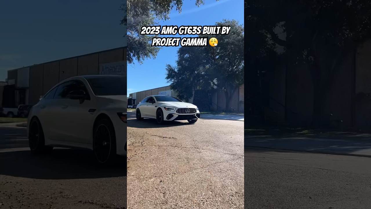 THIS CAR IS A ROCKET🚀🤯 #projectgamma #cars #amggt63s #mercedes #fastcar #twinturbo