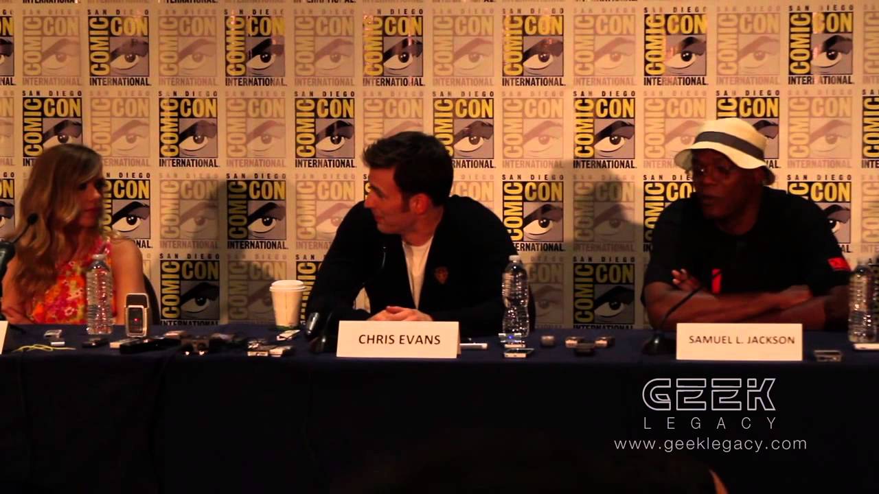 Marvel's Captain America Press Conference With Geek Legacy SDCC 2013