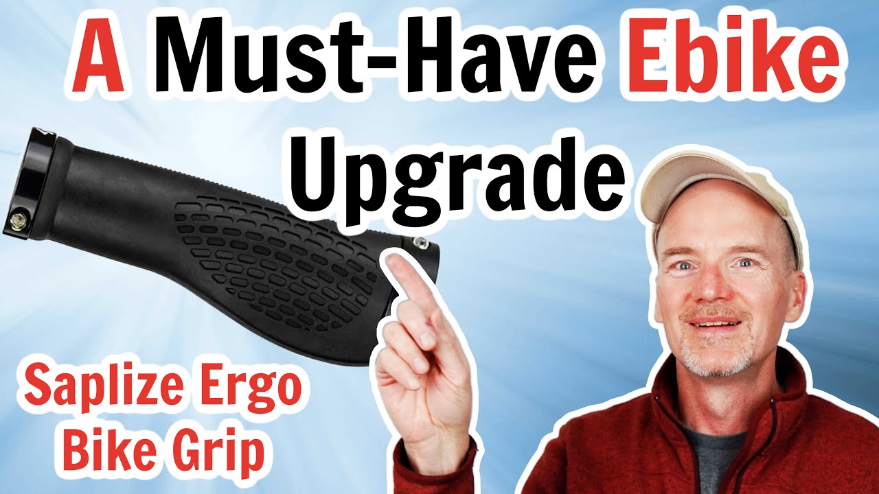 Upgrade Your eBike Comfort: Saplize Ergo Bike Handlebar Grip Review and Installation