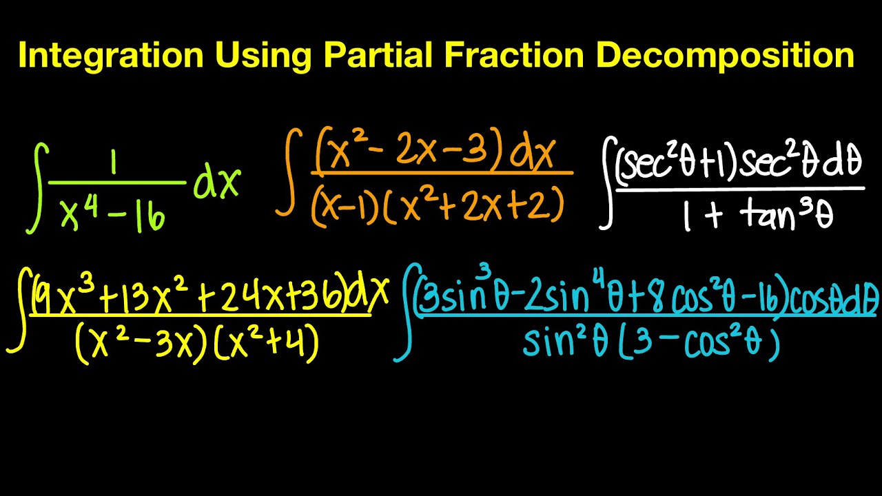 Integration Using Partial Fraction Decomposition (Case 3) (Live Stream)