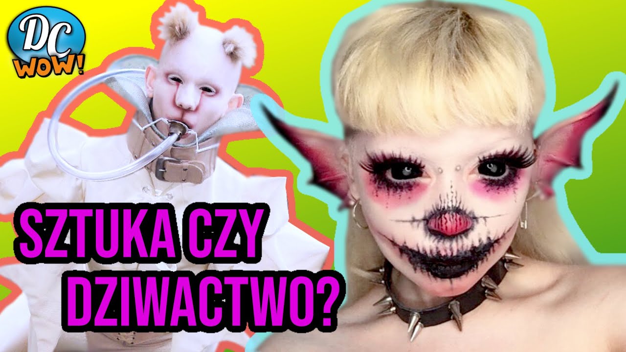 Fantazyjna moda i makijaż - wariactwo czy przyszłość?
