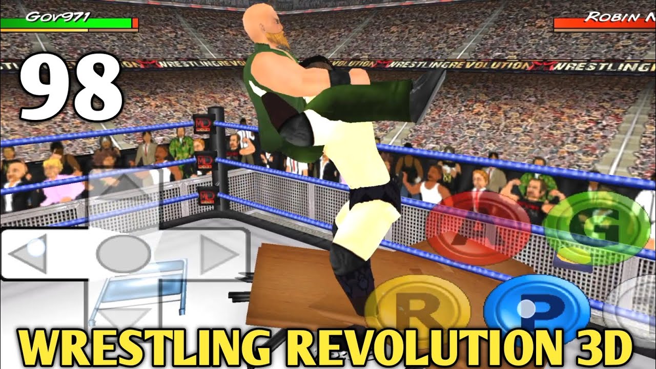 Wrestling Revolution 3d Gameplay || fight games || Wrestling Career || Fight - 98