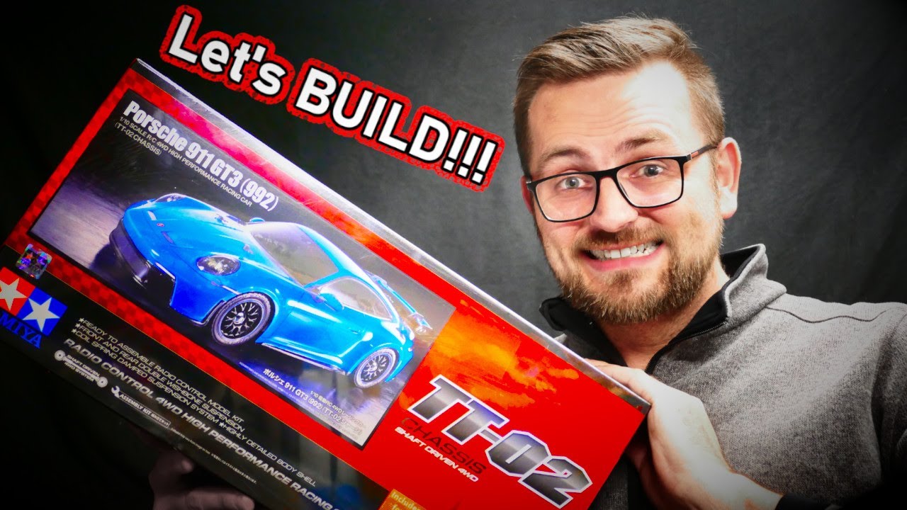 Porsche 911 Tamiya TT-02 FULL BUILD