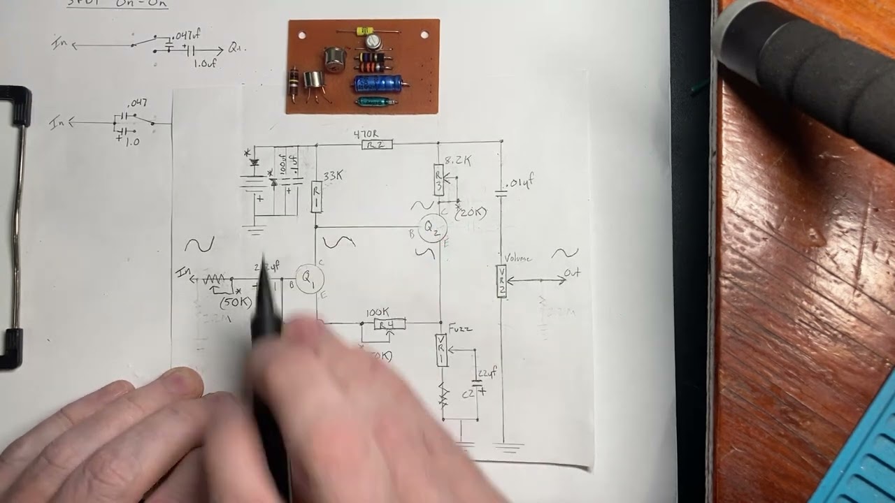 Fuzz Face Mods Part 1: Cleanup Trim and Input Capacitors