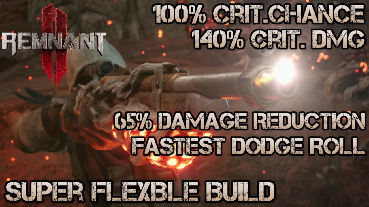 Remnant 2 - Hunter + Any Class Build - High Damage, High DR, Superior Evasion