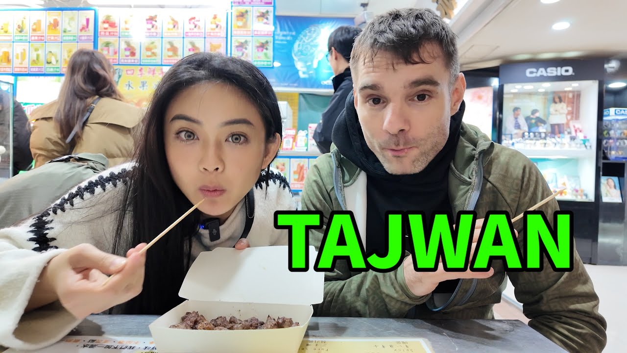 Raohe night market z Tajwanką / Taipei / 🇹🇼