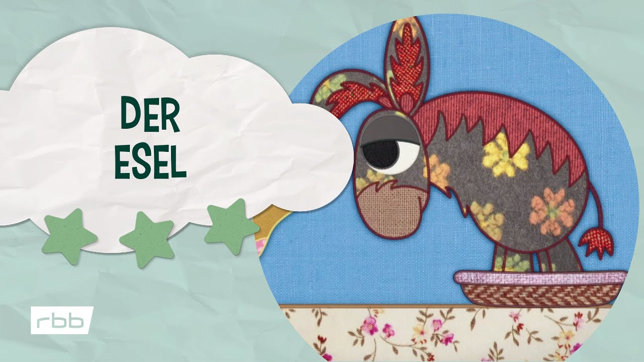 Meine Schmusedecke: Der Esel | Unser Sandm&auml;nnchen