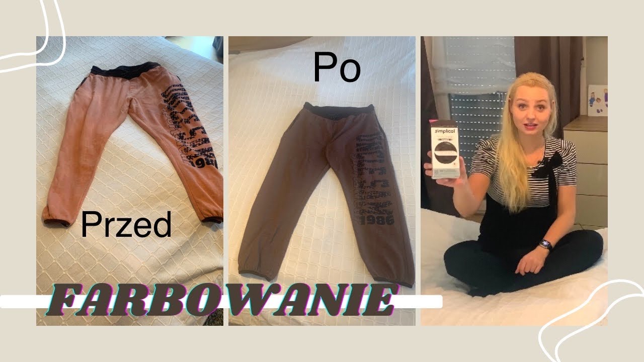 Simplicol farbowanie ubrań. W pralce zmiana koloru spodni. Szybko i prosto.